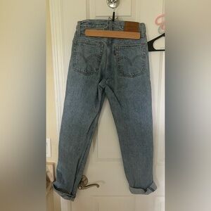 Levi's Premium Wedgie Straight Light Blue Jeans